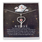 Nurse Stethoscope Necklace Gift-[Heartfelt Family Gift]