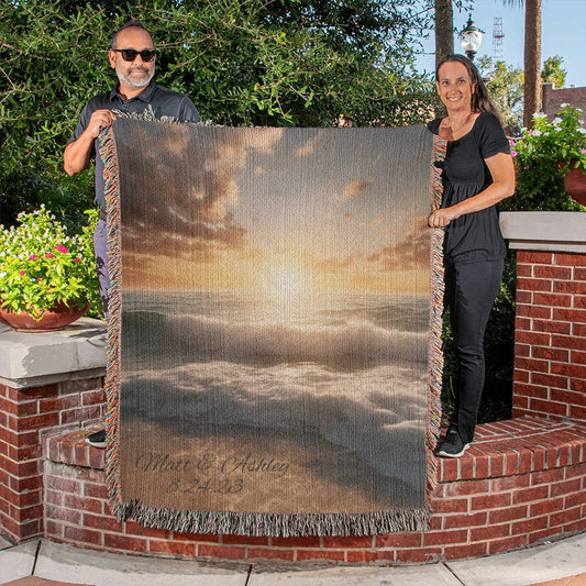 Names in the Sand Couples Name Anniversary Gift-[Heartfelt Family Gift]