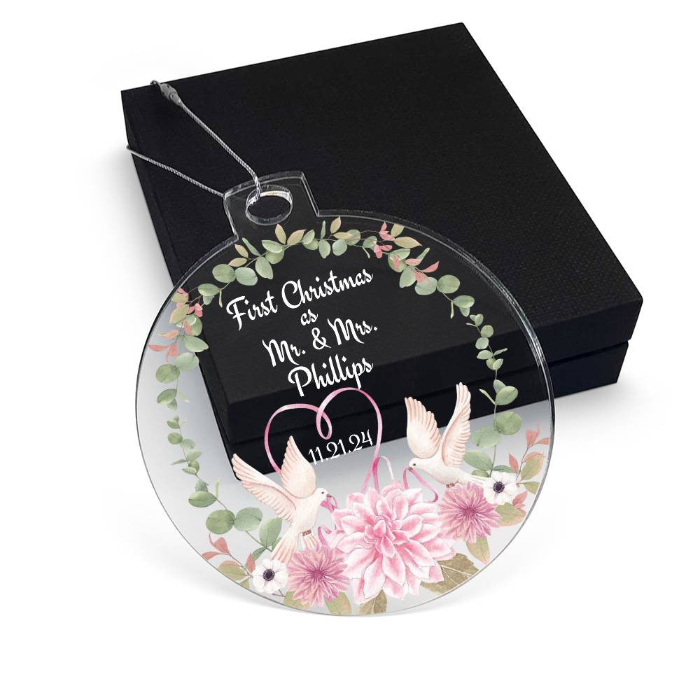 First Christmas as Mr & Mrs Ornament-[Heartfelt Family Gift]