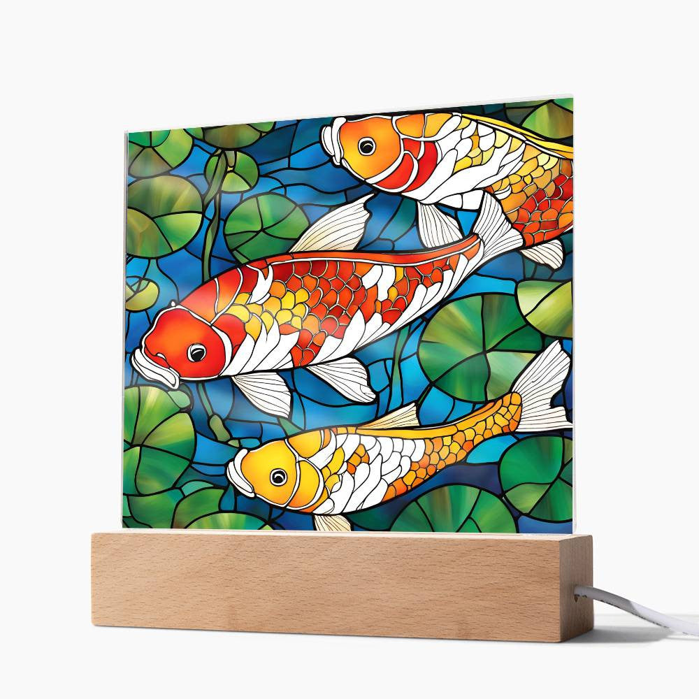 Acrylic Square Plaque-[Heartfelt Family Gift]