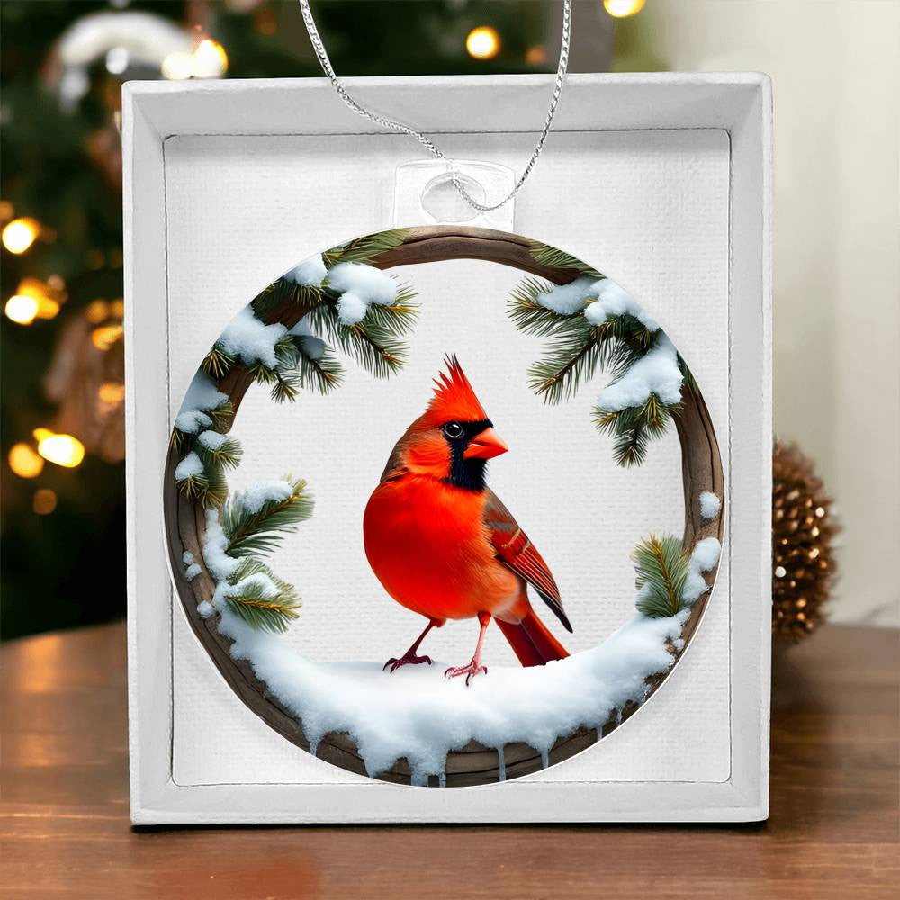 Cardinal Christmas Ornament-[Heartfelt Family Gift]