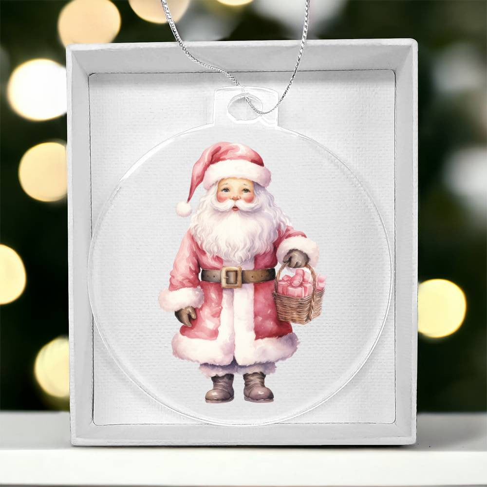Acrylic Christmas Ornament-[Heartfelt Family Gift]