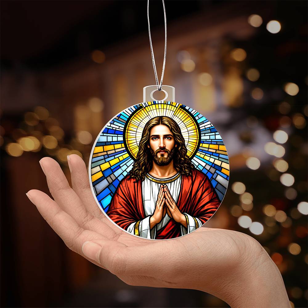 Jesus Acrylic Ornament Plaque
