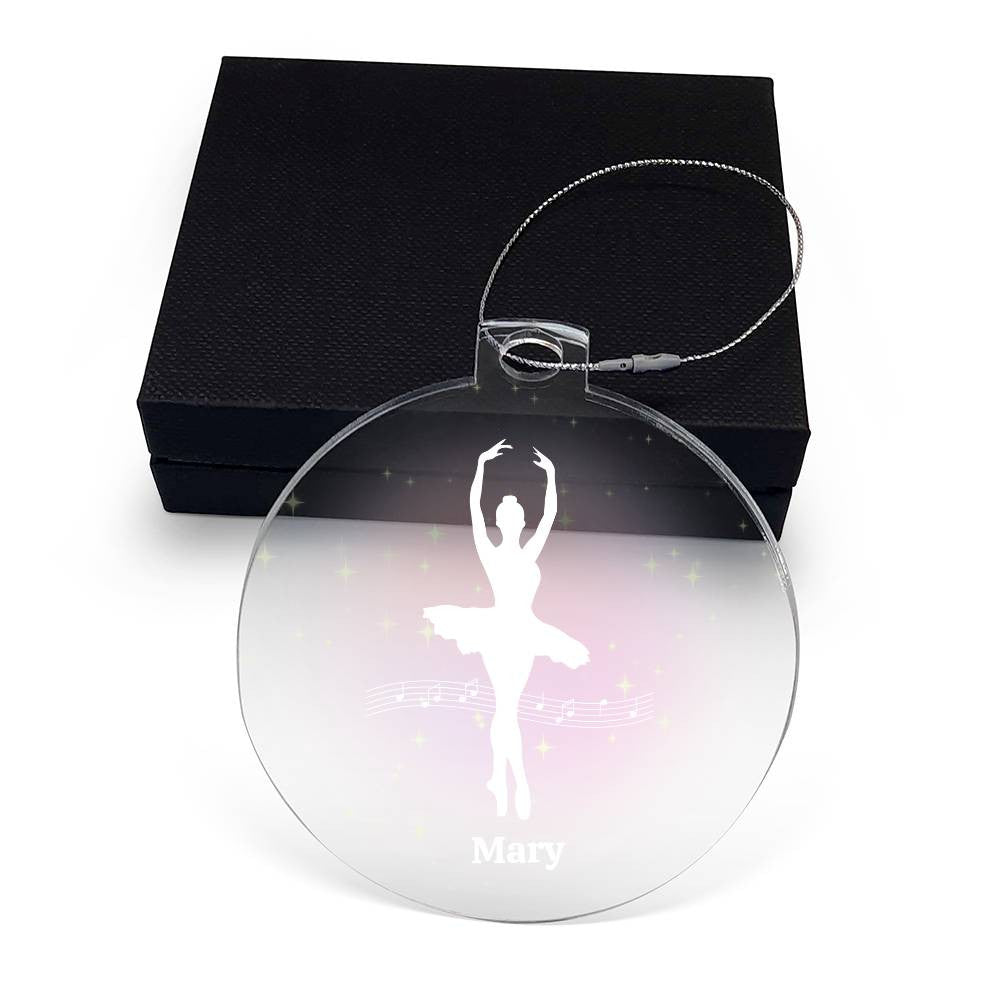 Personalized Ballet Christmas Ornament-[Heartfelt Family Gift]