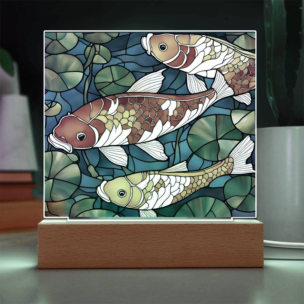 Acrylic Square Plaque-[Heartfelt Family Gift]