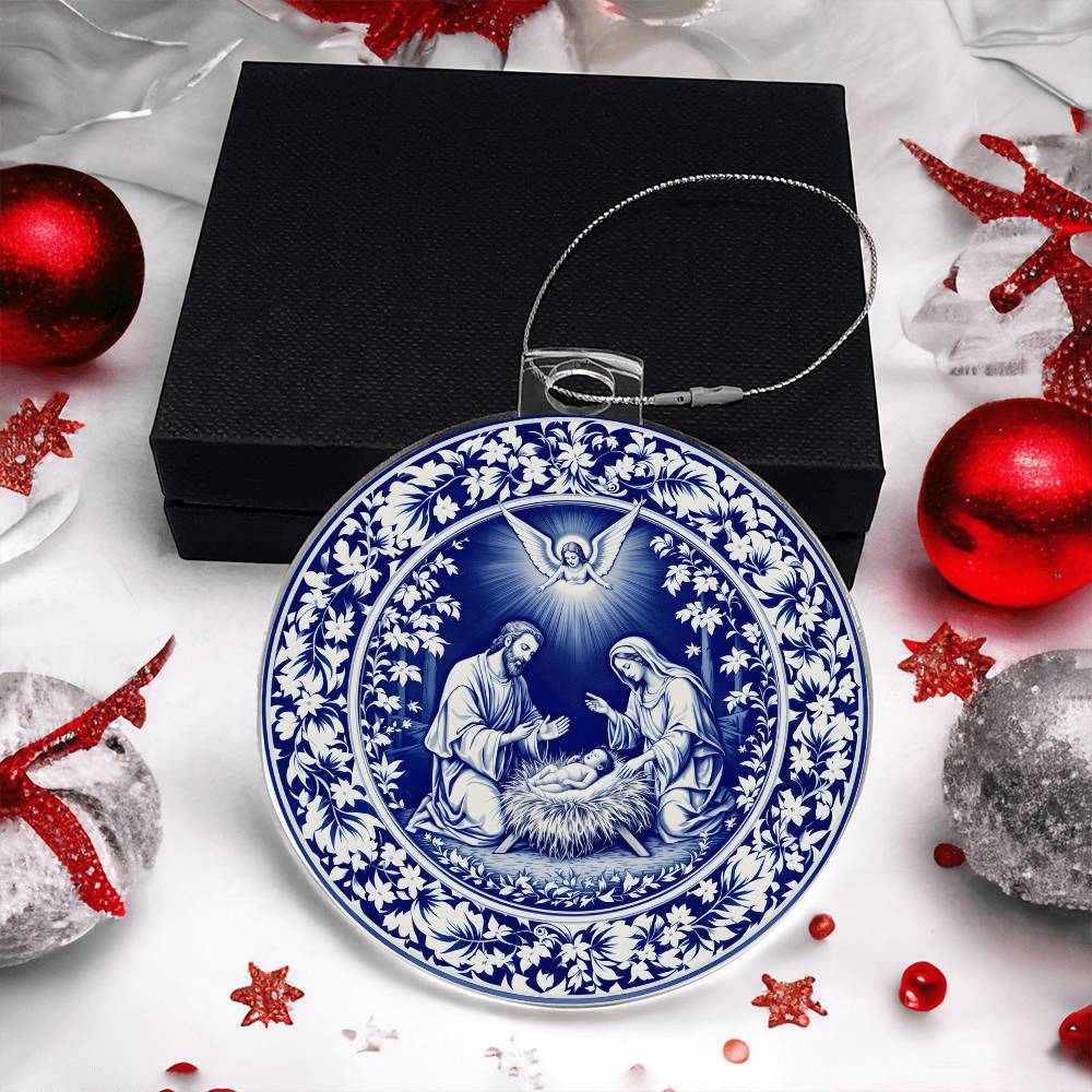 Nativity Acrylic Ornament