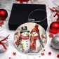 Snowman Acrylic Christmas Ornament-[Heartfelt Family Gift]