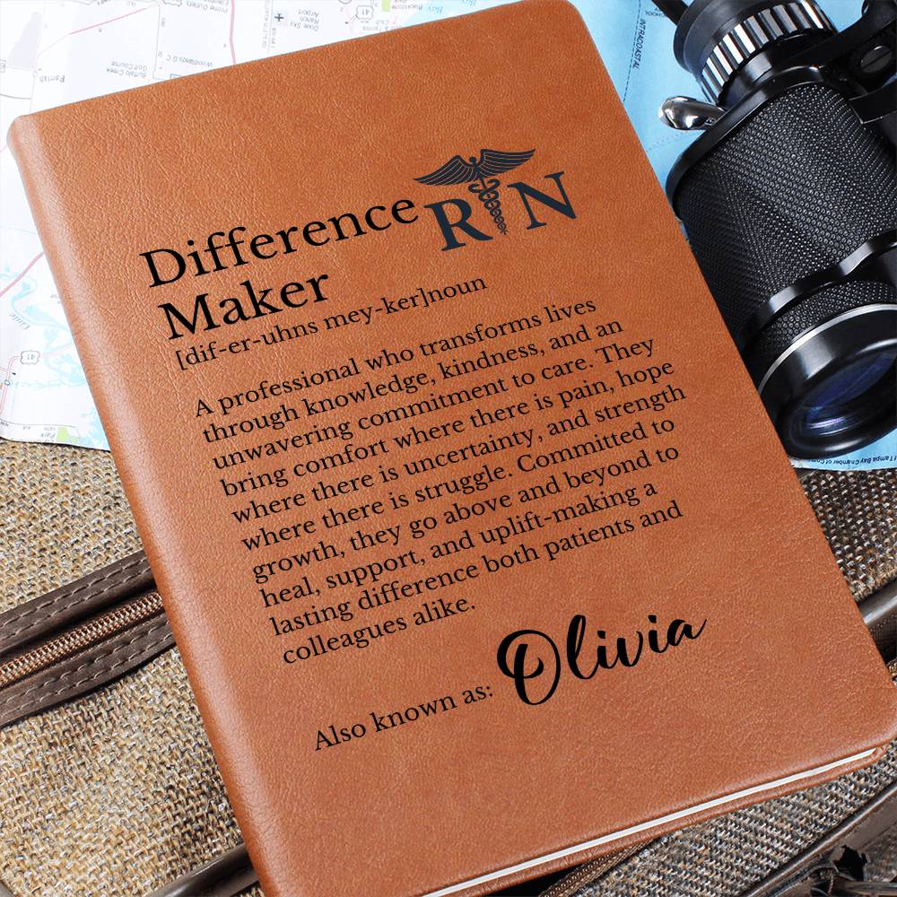 Difference Maker Journal for RN Nurse