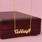 10th Grade Graduation Name Necklace Gift-[Heartfelt Family Gift]