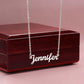 10th Grade Graduation Name Necklace Gift-[Heartfelt Family Gift]