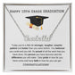 10th Grade Graduation Name Necklace Gift-[Heartfelt Family Gift]