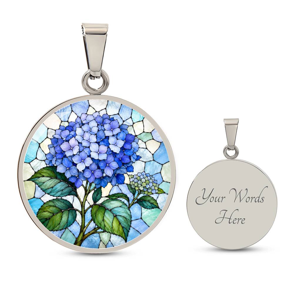 Personalized Flower Necklace