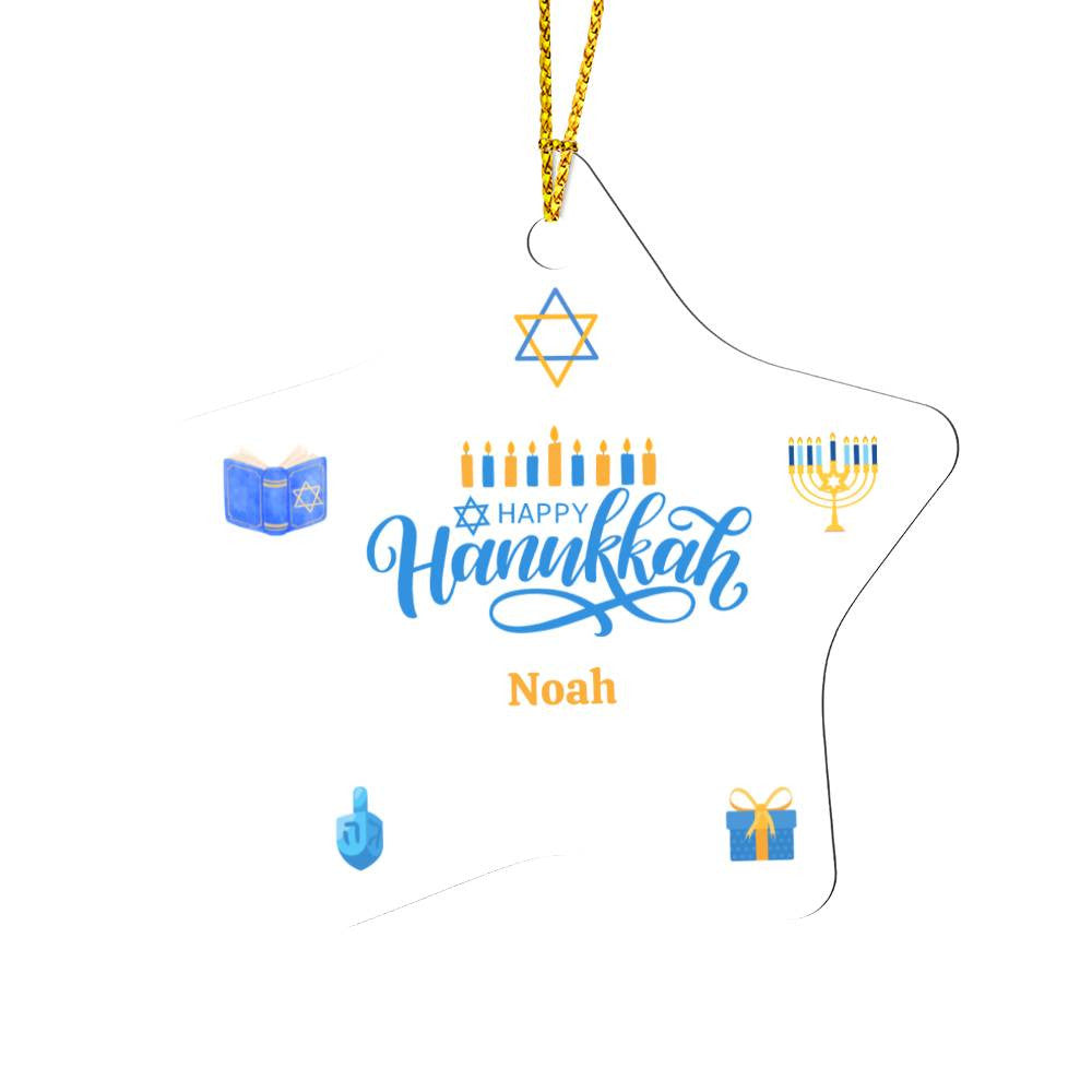 Hanukkah Start Ornament-[Heartfelt Family Gift]