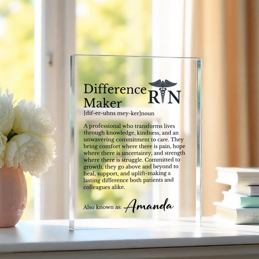 Printed Acrylic Block
