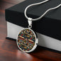 Book Lover Engraved Necklace in Gold or Silver-[Heartfelt Family Gift]