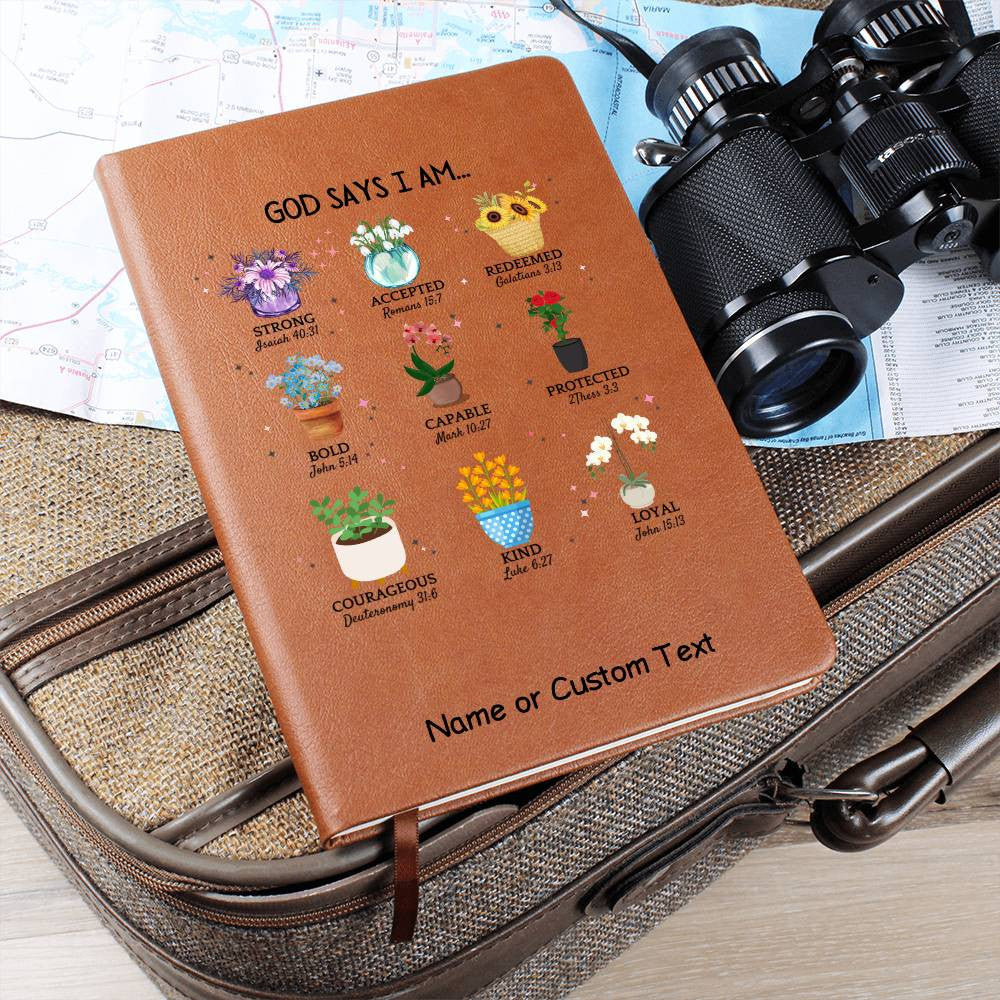 God Says I Am Prayer Journal for Plant Lover-[Heartfelt Family Gift]