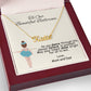 Ballerina Name Necklace with Custom Ballerina-[Heartfelt Family Gift]