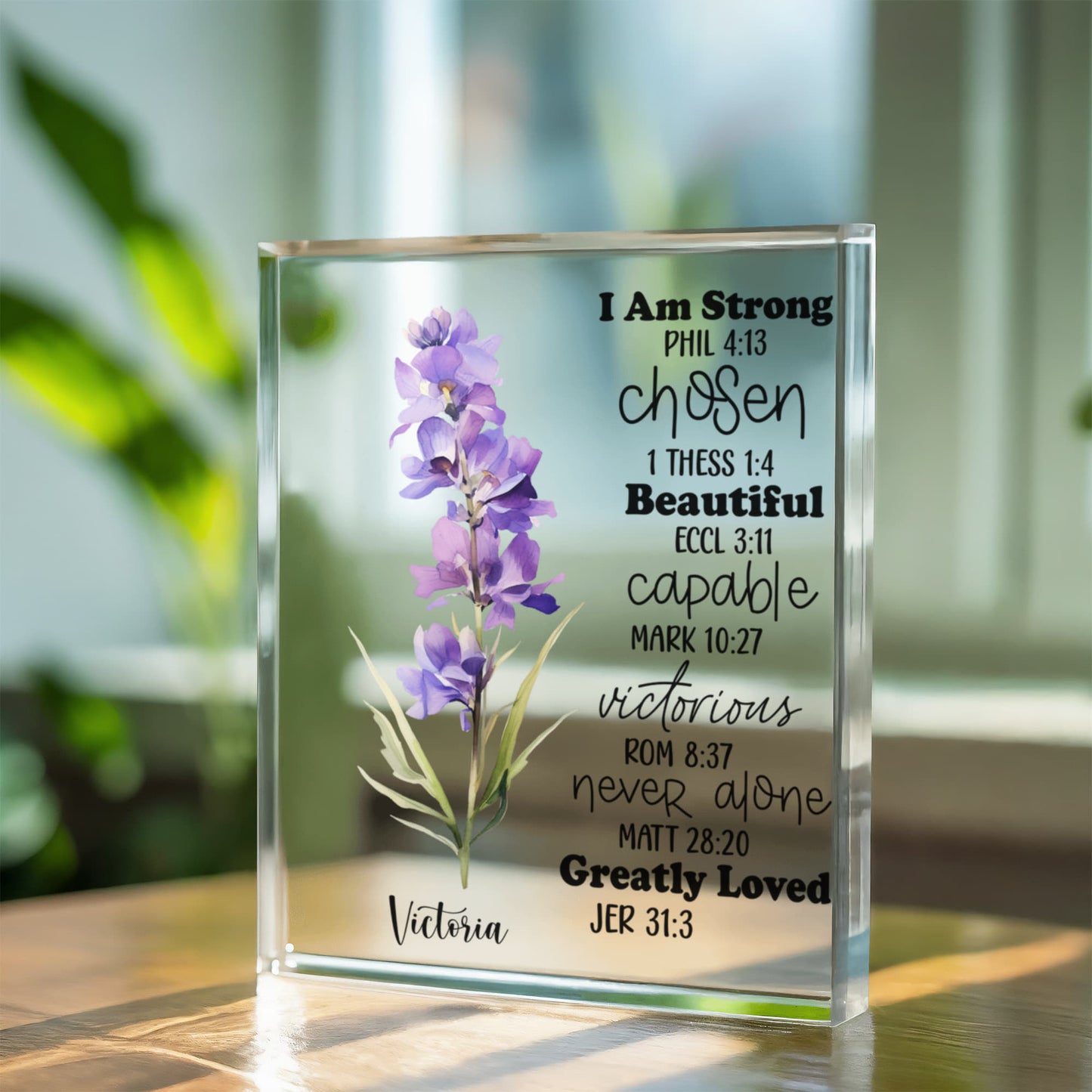Printed Acrylic Block