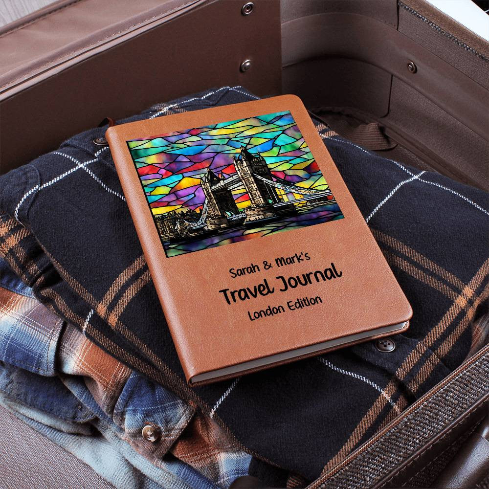 London Travel Journal Personalized-[Heartfelt Family Gift]