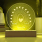 Rainbow Baby  Name Night light-[Heartfelt Family Gift]