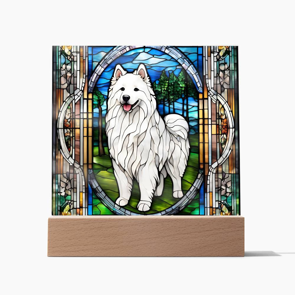 Great Pyrenees Acrylic Plaque-[Heartfelt Family Gift]