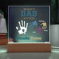 Best Dad Ever Hands Down with Childrens Names-[Heartfelt Family Gift]