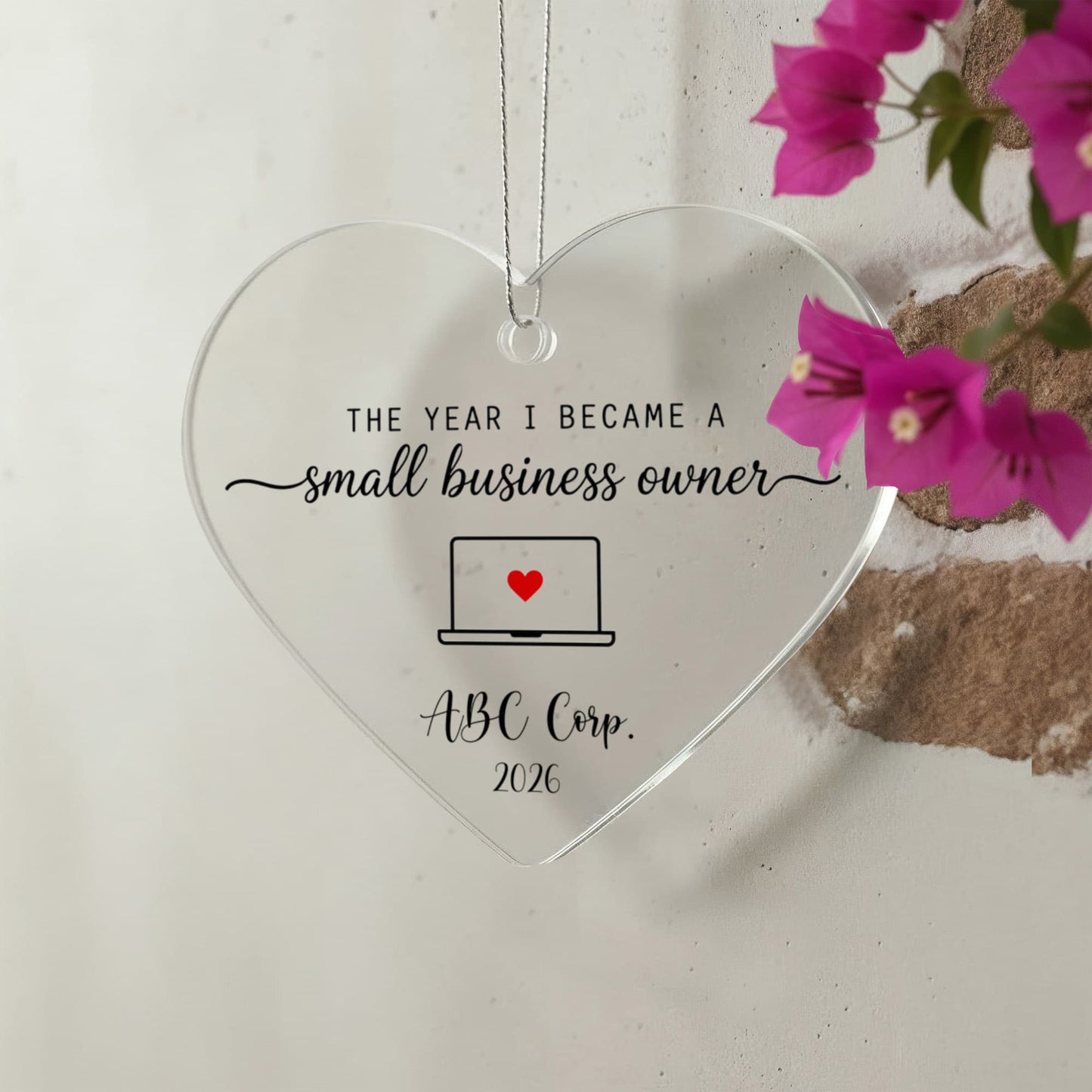 1st Christmas As A Small Business Owner Ornament