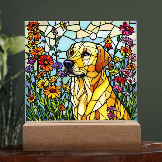 Labrador Retriever Lighted Plaque