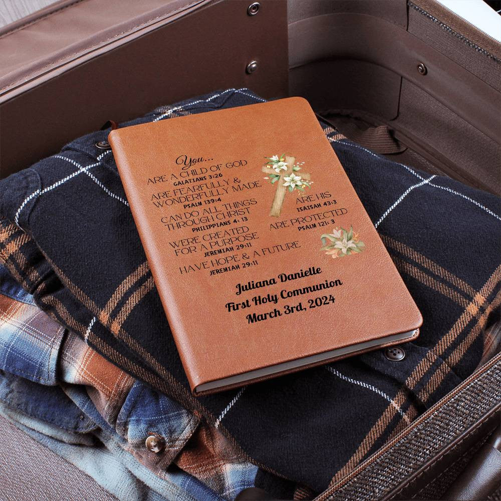 Personalized Bible Verse Journal for Girl or Woman-[Heartfelt Family Gift]