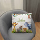 Kids Nursery Safari Zoo Animal Pillow-[Heartfelt Family Gift]