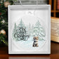 Baby 1st Christmas Fox Acrylic Ornament-[Heartfelt Family Gift]