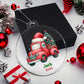 Kids Custom Name Red Truck Ornament-[Heartfelt Family Gift]