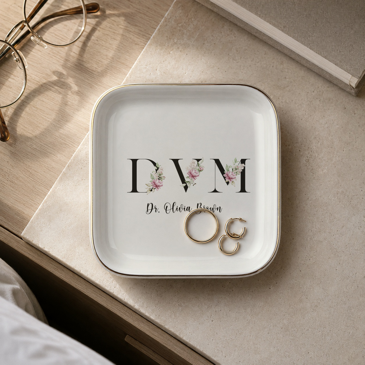 Doctor of Veterinary Medicine Jewelry Dish