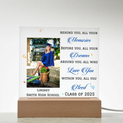 Personalized Graduation Keepsake Gift Photo Plaque-[Heartfelt Family Gift]
