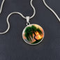 Weeping Willow Tree Engraved Necklace-[Heartfelt Family Gift]