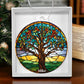 Tree of Life Stained Glass Ornament-[Heartfelt Family Gift]