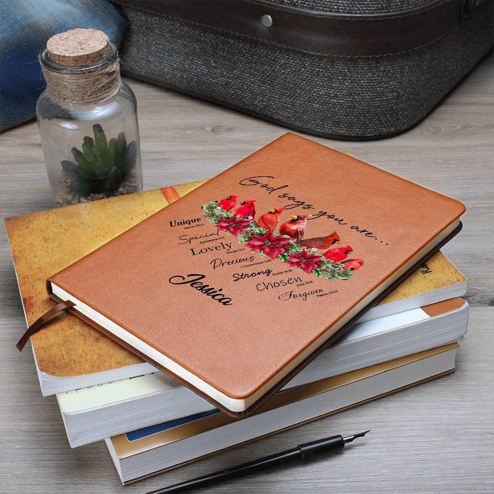 Cardinal Birds God Says You Are Journal-[Heartfelt Family Gift]