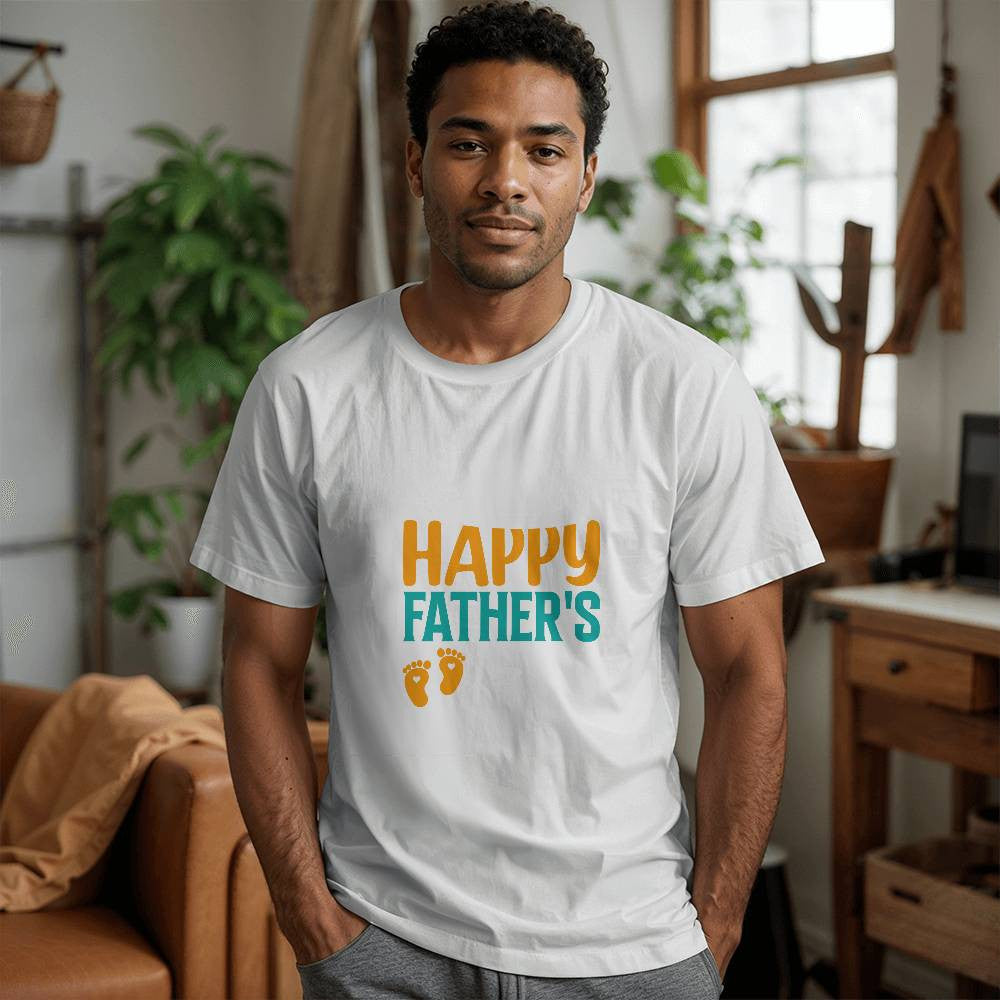 Happy Fathers Day T Shirt-[Heartfelt Family Gift]