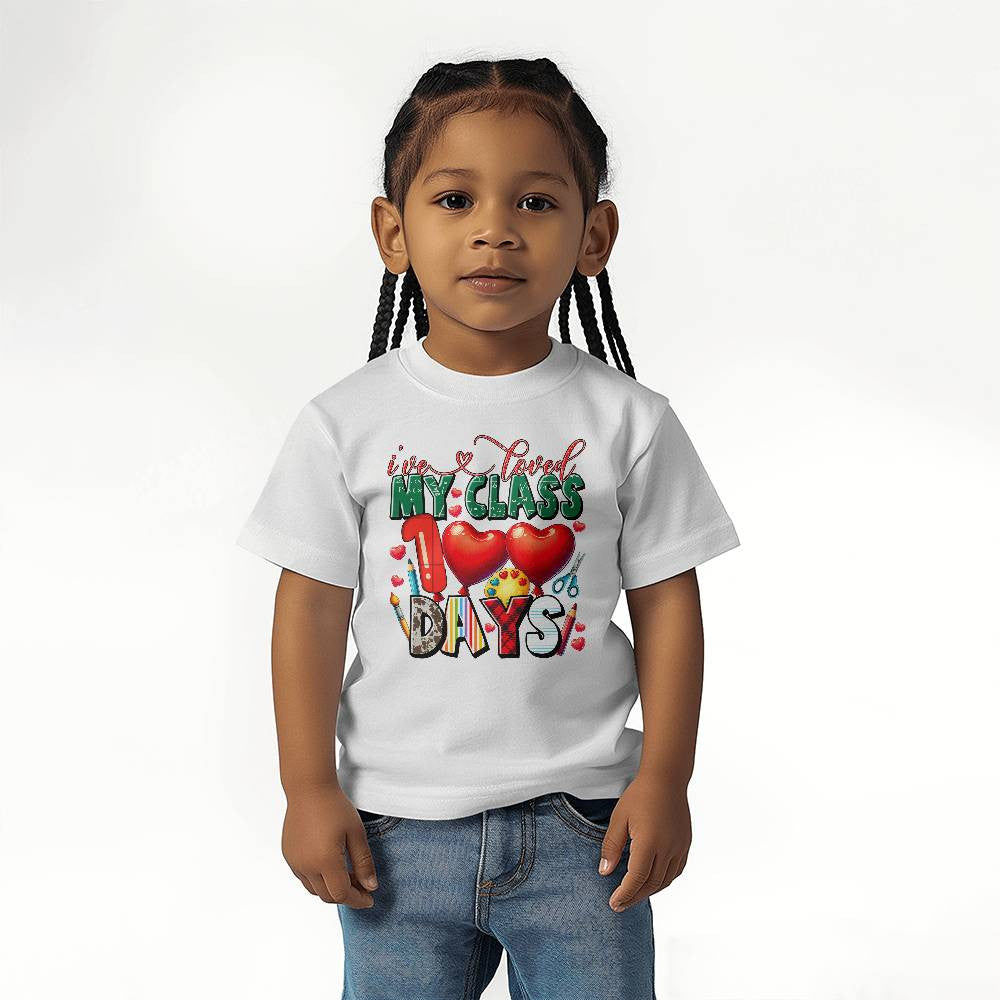 100 Days of School Tshirt-[Heartfelt Family Gift]