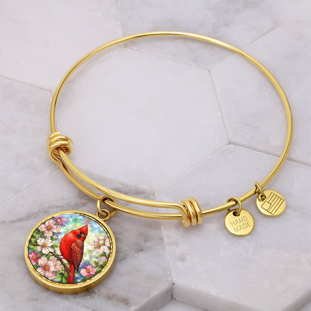Cardinal Personalized Engraved Necklace Bracelet or Keychain