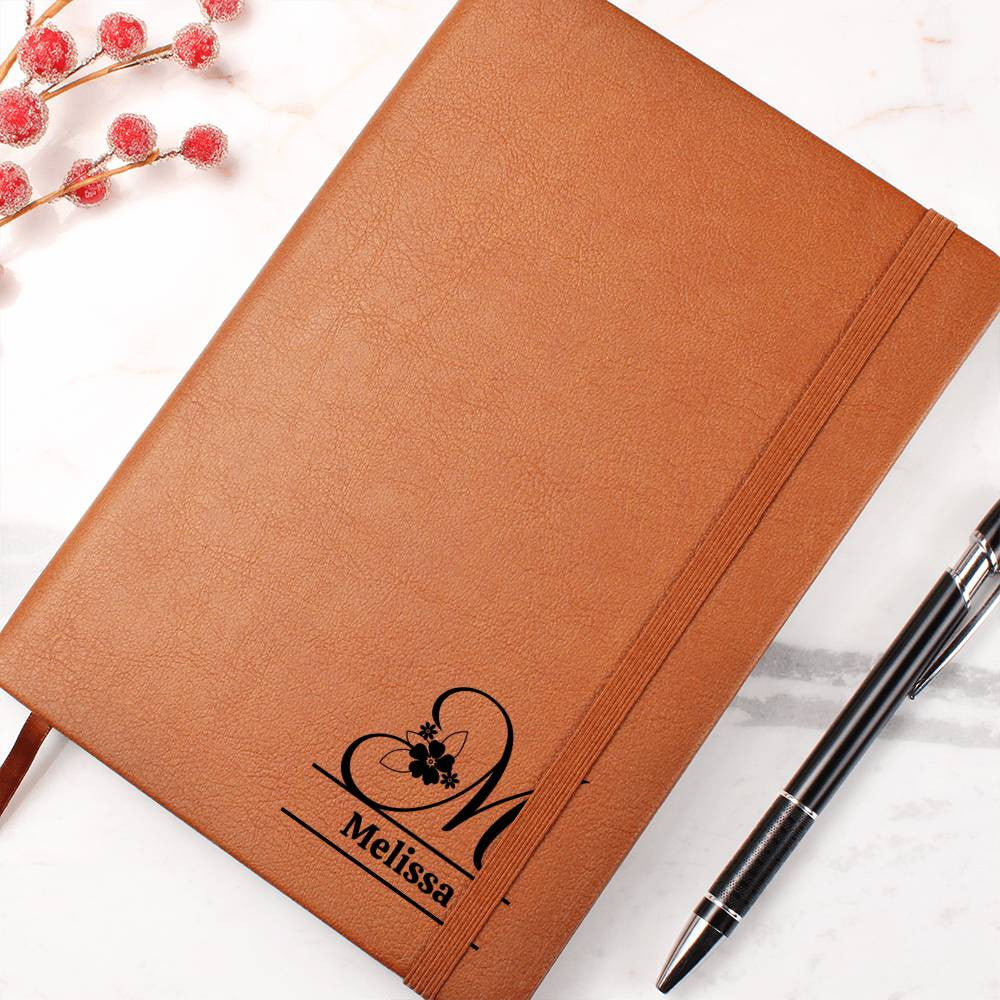 Monogram Name Journal Gift-[Heartfelt Family Gift]