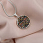 Book Lover Engraved Necklace in Gold or Silver-[Heartfelt Family Gift]