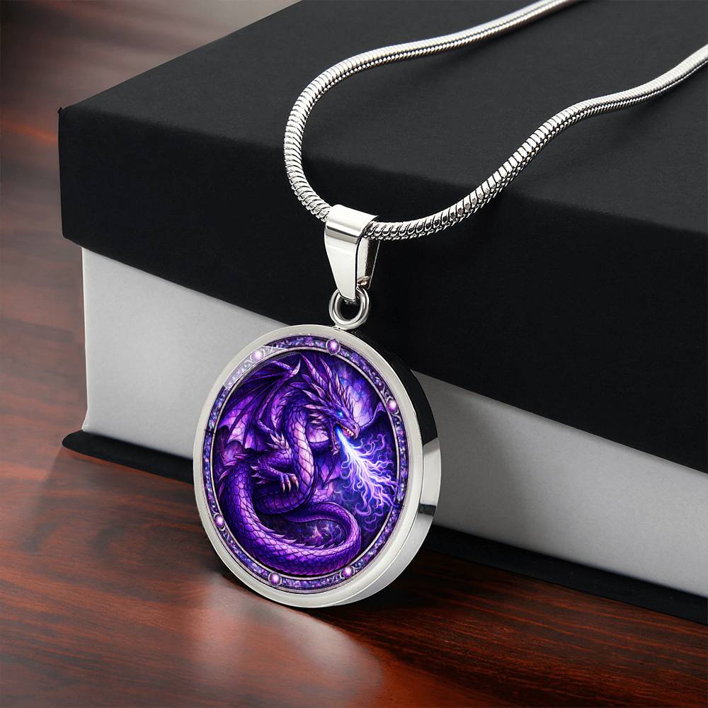 Personalized Purple Engraved Necklace Bracelet or Keychain