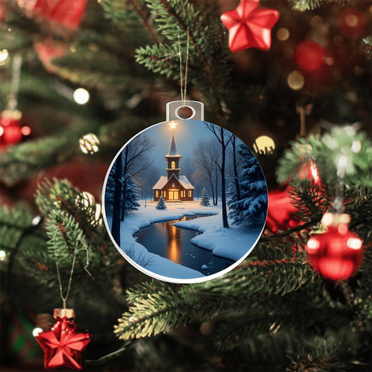 Winter Wonderland Christmas Ornament-[Heartfelt Family Gift]