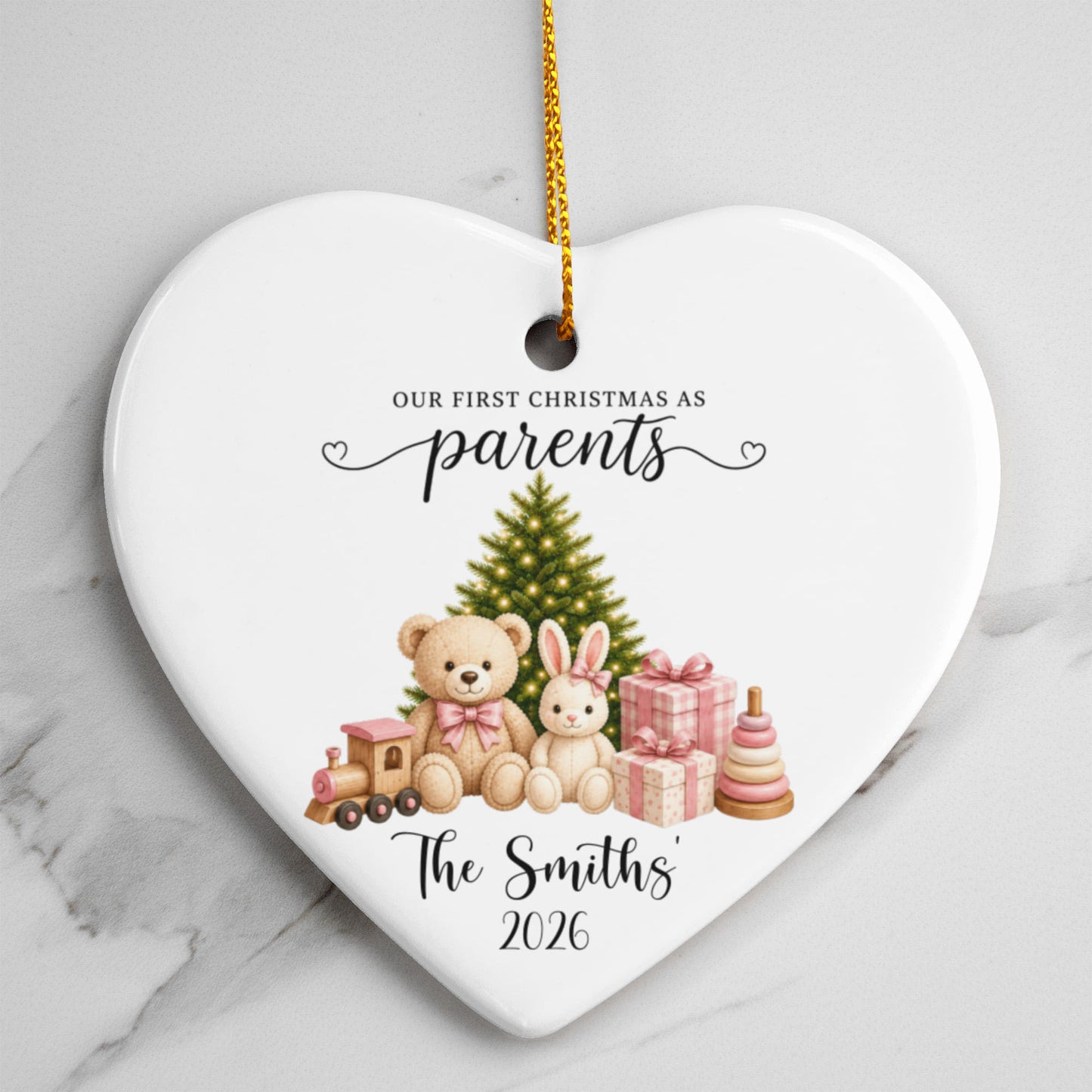 1st Christmas As Parents Ornament