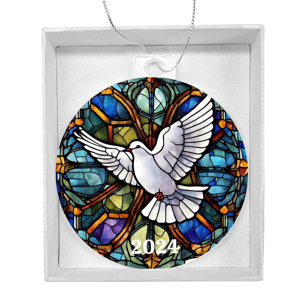 Dove Holy Spirit Ornament-[Heartfelt Family Gift]