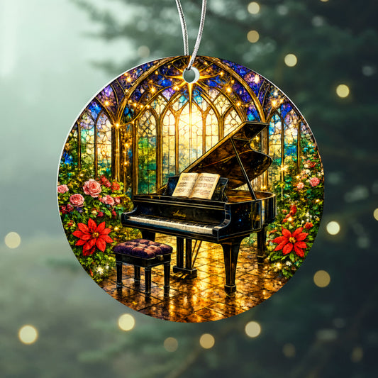 Acrylic Circle Ornament