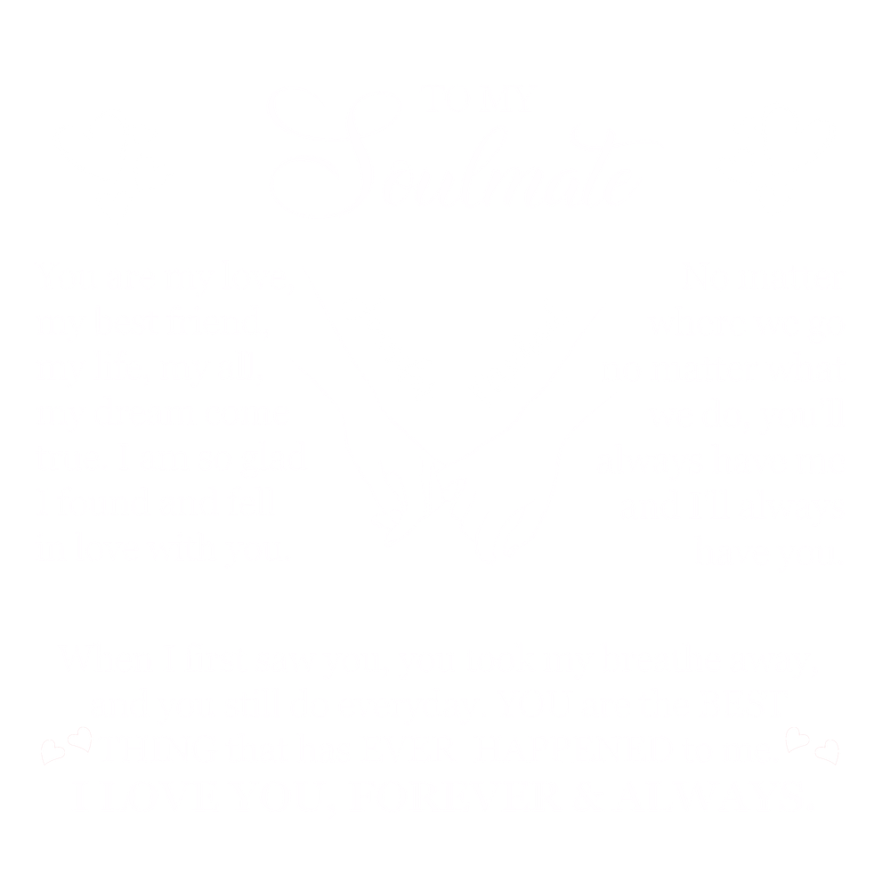 Soulmate Acrylic Plaque