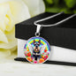 Snauzer Dog Pendant Necklace - Engraved Memorial Rainbow Bridge-[Heartfelt Family Gift]