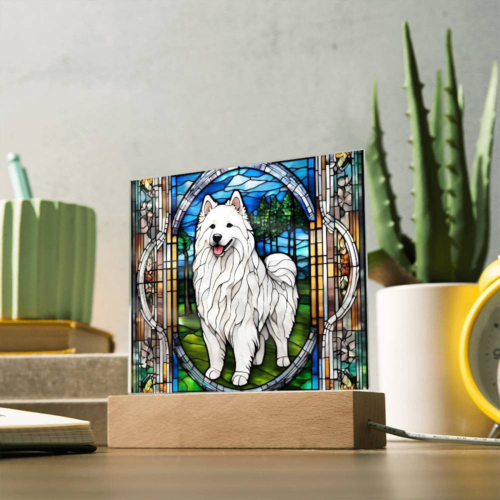 Great Pyrenees Acrylic Plaque-[Heartfelt Family Gift]